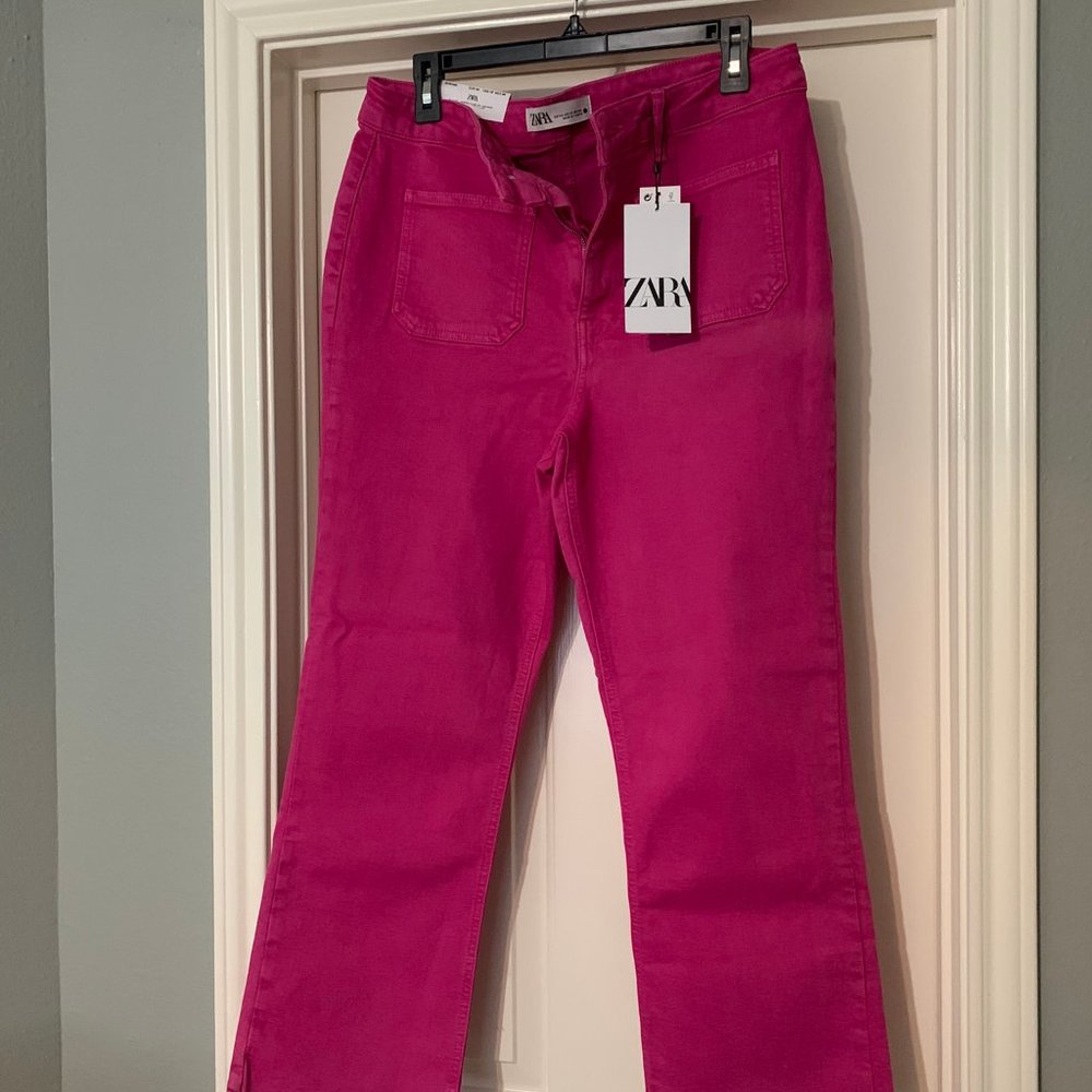 NWT Zara Sailor Flare Denim - Sz 12